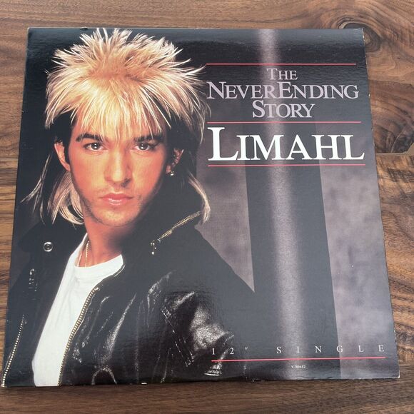 LIMAHL The Never Ending Story Club Mix / Instrumental Vinyl LP 1984 EMI V-7854
